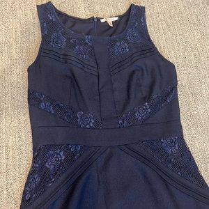 Skies Are Blue Navy Shift Dress
